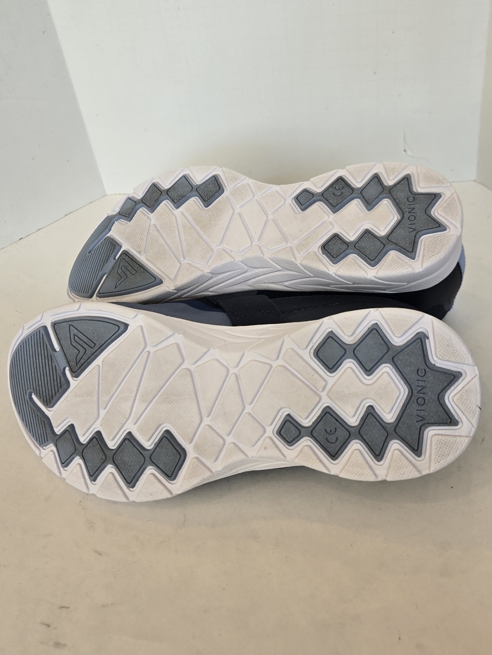 Vionic Women's Slip-On Sneakers in Navy and Light Blue - Picture 7 of 9
